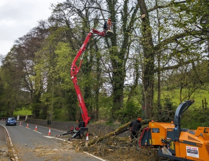 cherry picker hire bala